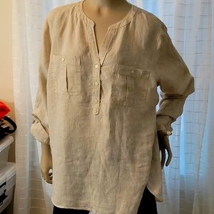 Talbots Linen Shirt